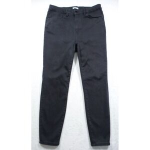 Good American Jeans Womens Size 14-18 Black Always Fits Good Legs Skinny Stretch